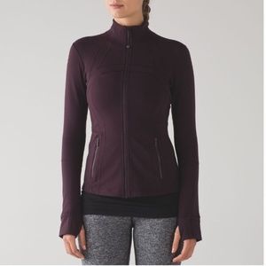 Lululemon Define Jacket - Black Cherry